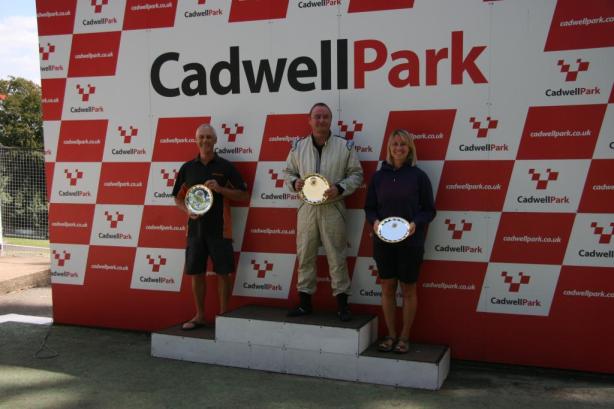 CadwellRace 1 podium